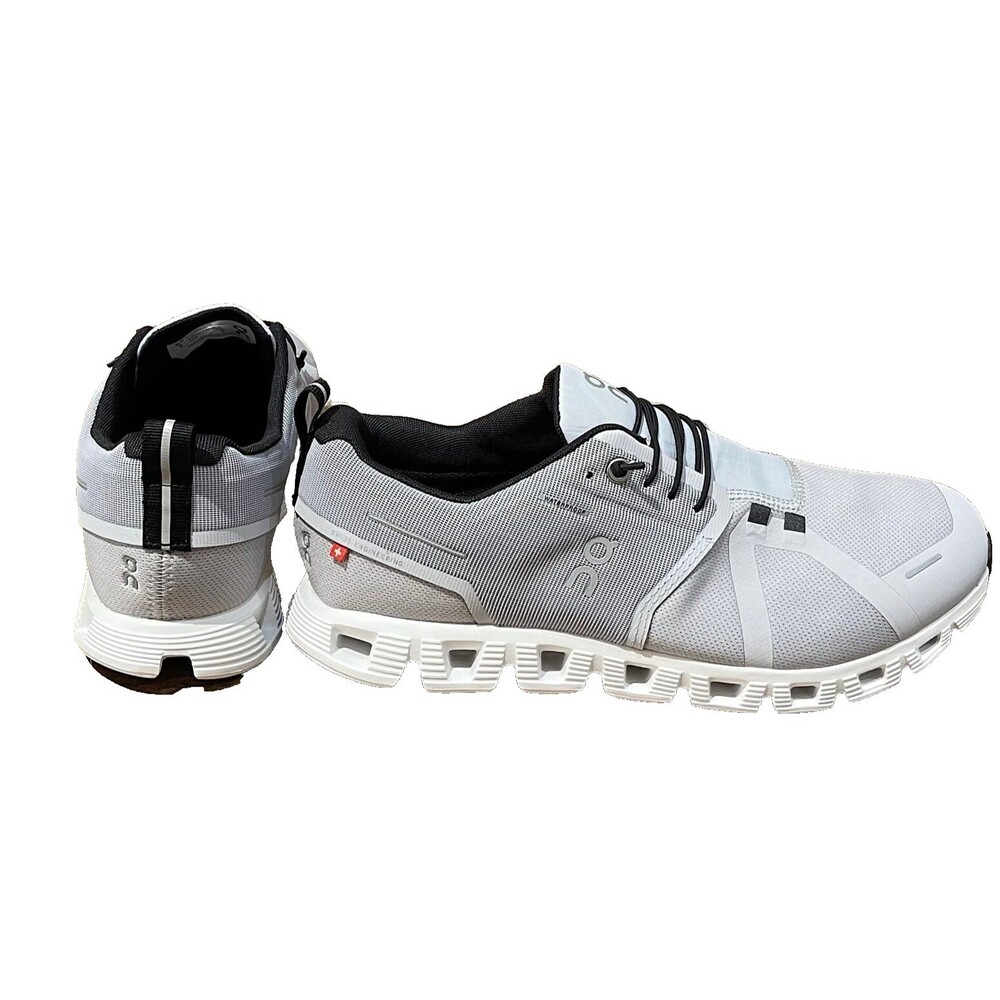 NIB‎ ON CLOUD MEN'S CLOUD 5 RUNNING SHOES SNEAKERS GLACIER WHITE NEW - Picture 3 of 6